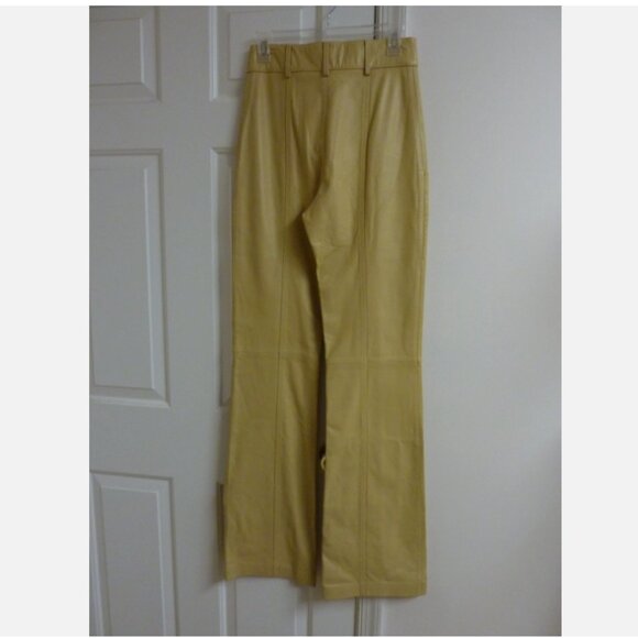 Frame Seamed Leather Pant - Picture 4 of 6